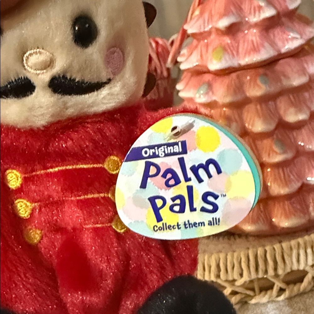 Palm Pals Red and Black Stuffed Toy - Picture 3 of 3
